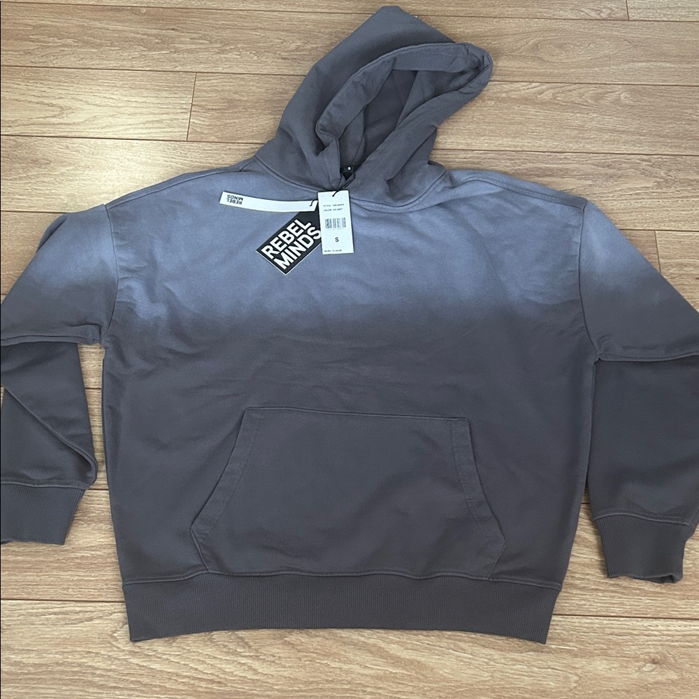 Rebel Minds Men's Charcoal Hoodie
